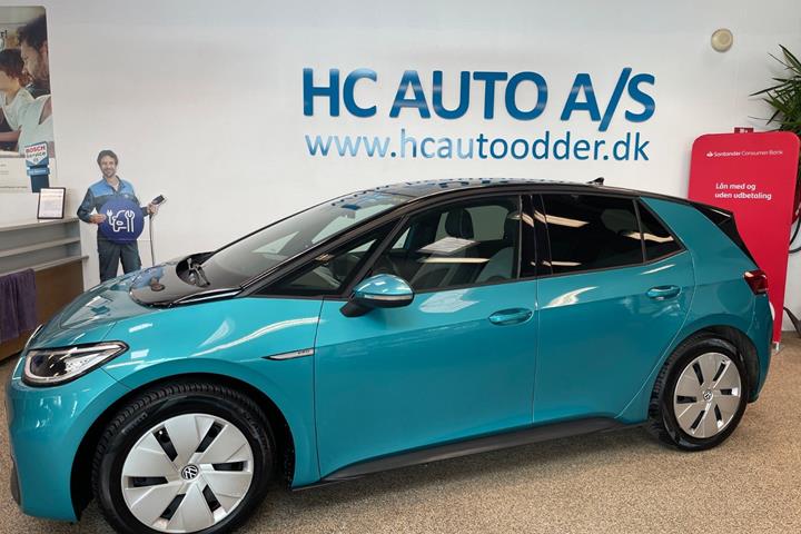 Turquoise VW ID.3 fra 2021