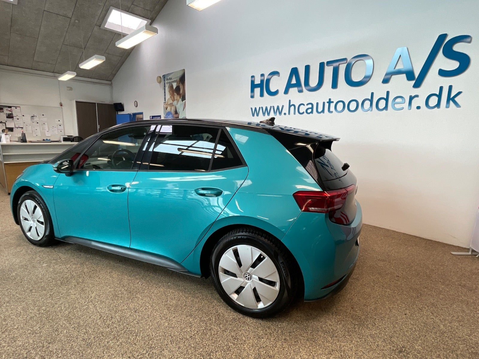 Turquoise VW ID.3 fra 2021