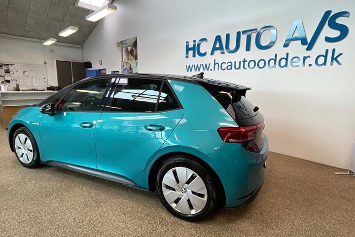 Turquoise VW ID.3 fra 2021