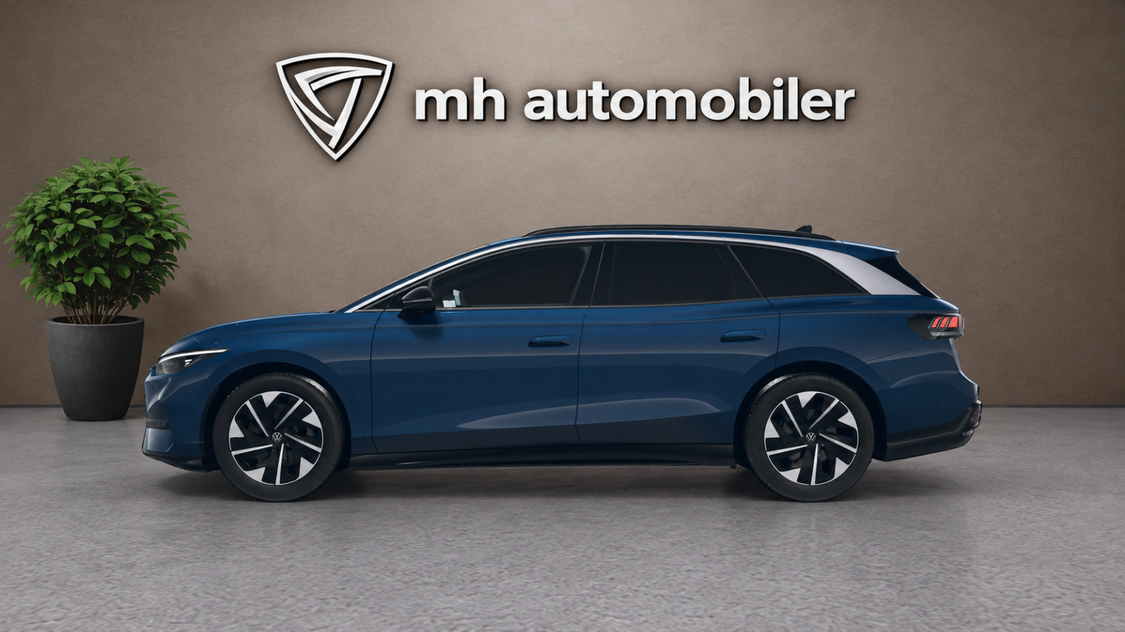 Blå VW ID.7 fra 2026