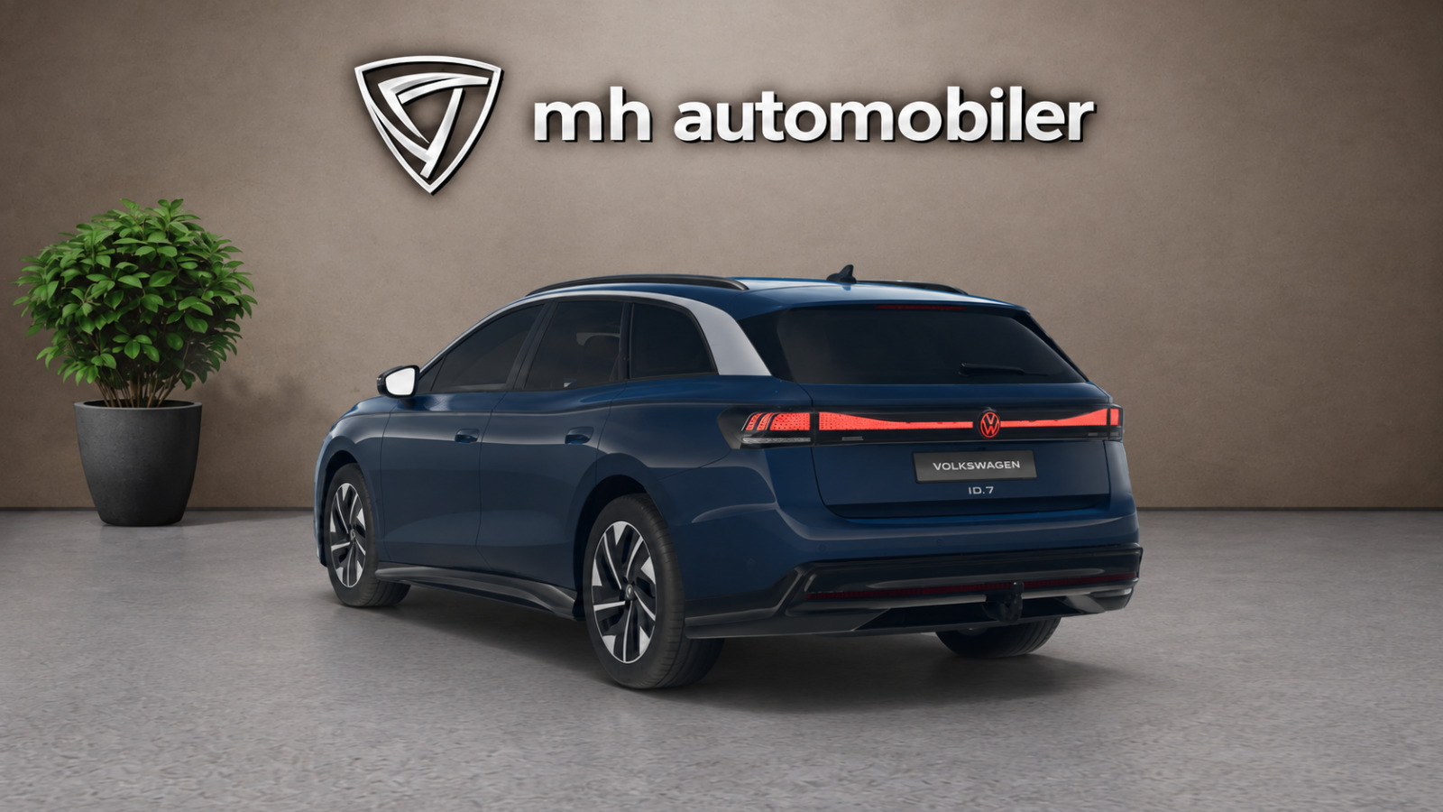 Blå VW ID.7 fra 2026