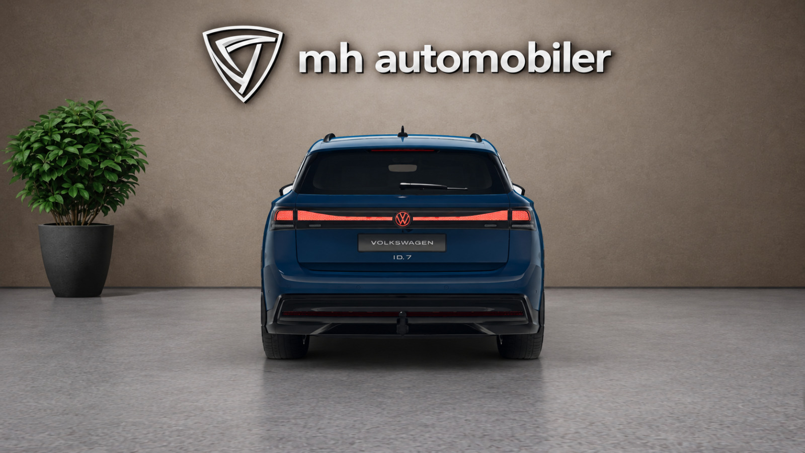 Blå VW ID.7 fra 2026