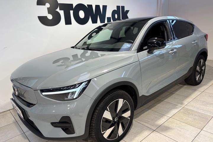 Grå Volvo C40 fra 2024