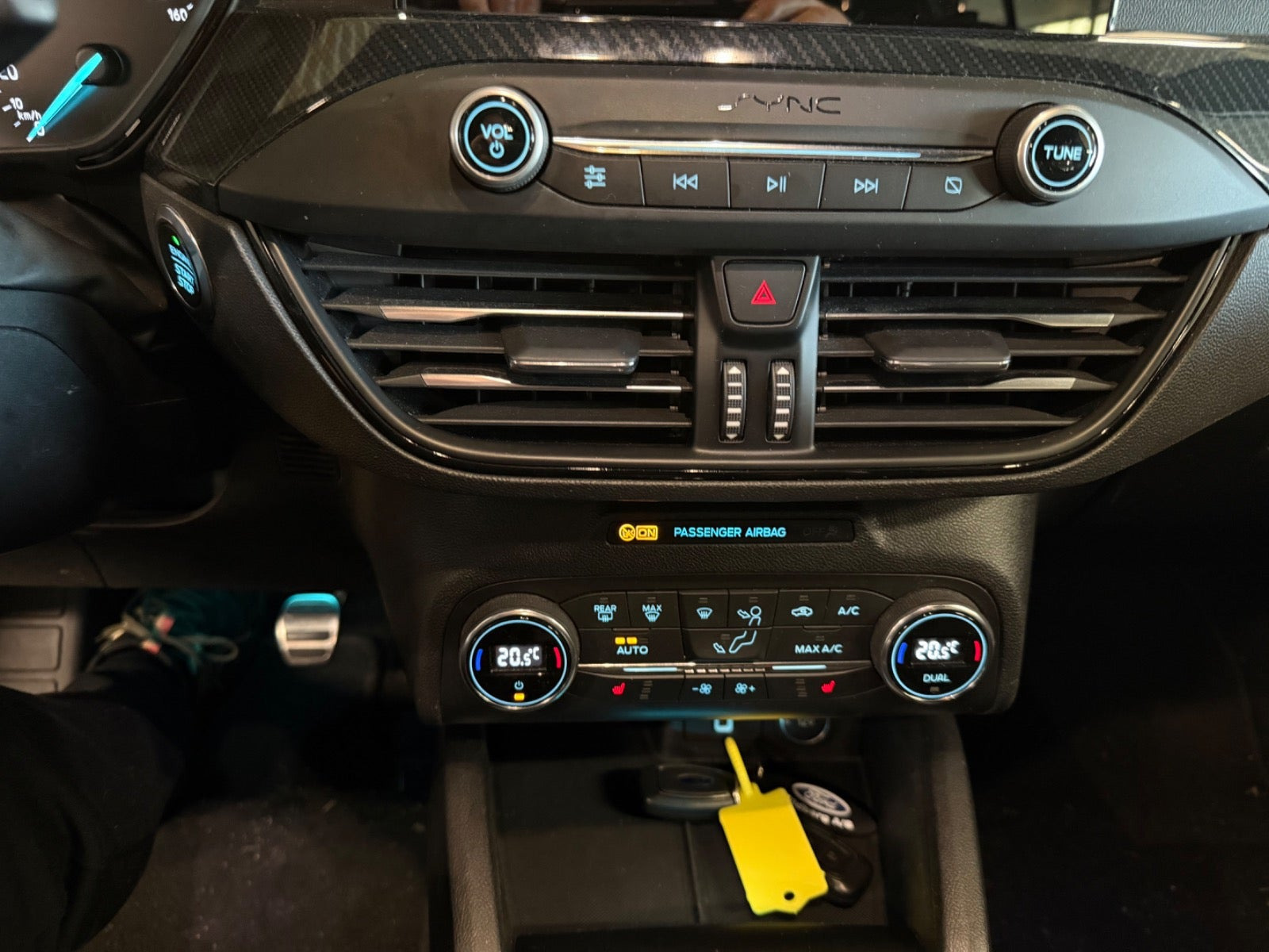 Hvid Ford Focus fra 2019