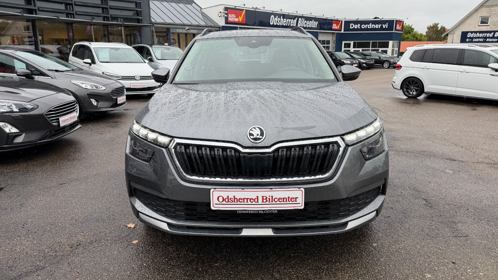 Grå Skoda Kamiq fra 2022