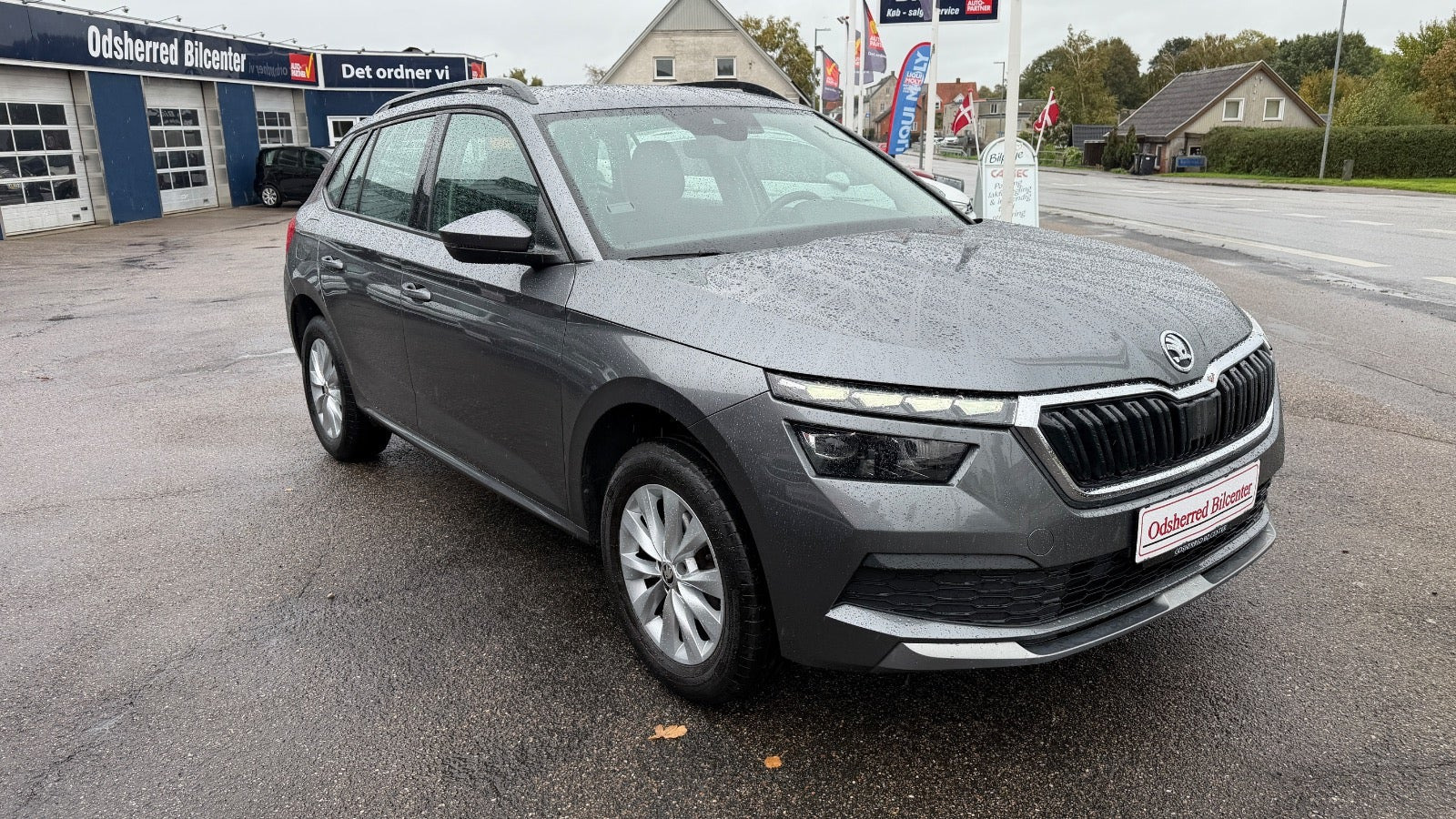 Grå Skoda Kamiq fra 2022