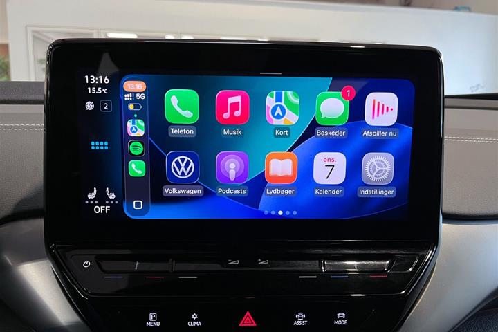 Hvid VW ID.4 fra 2023