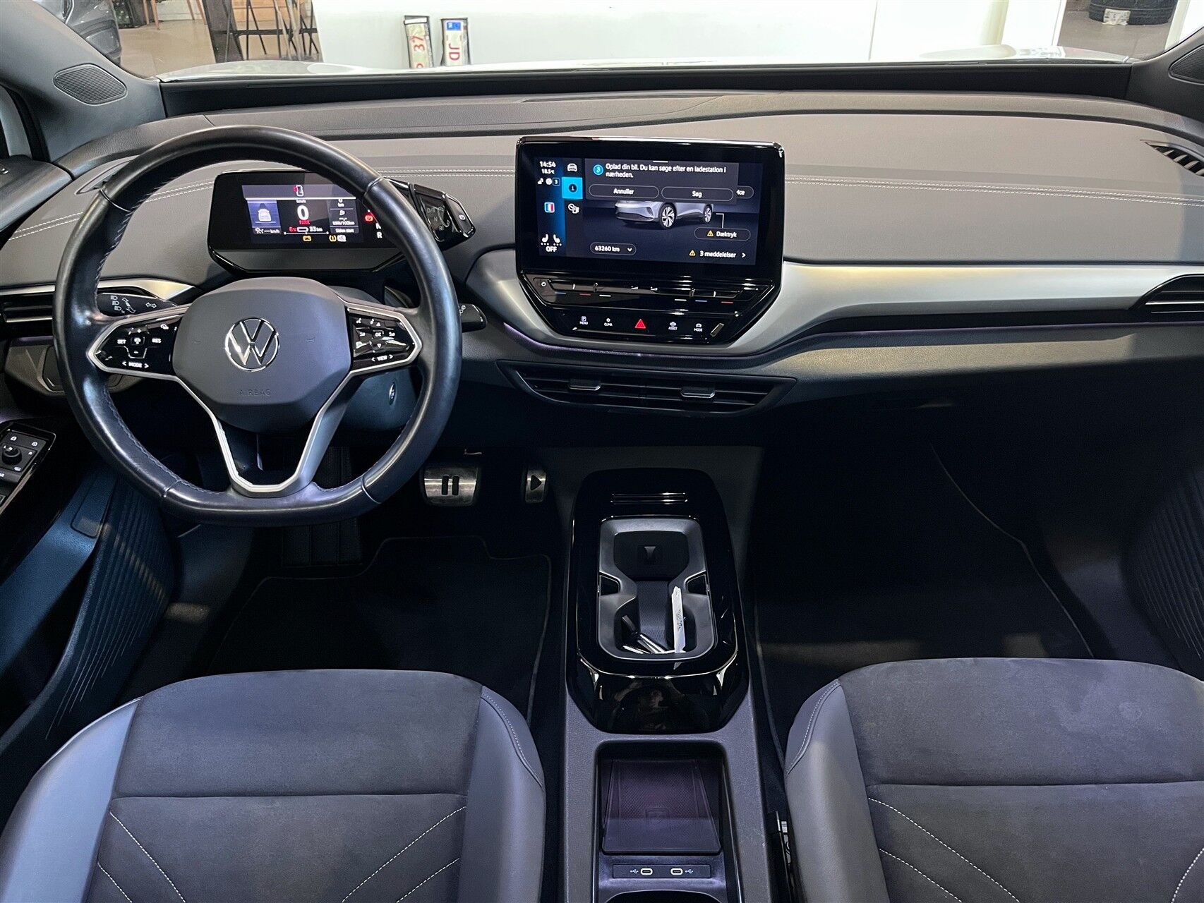 Hvid VW ID.4 fra 2023