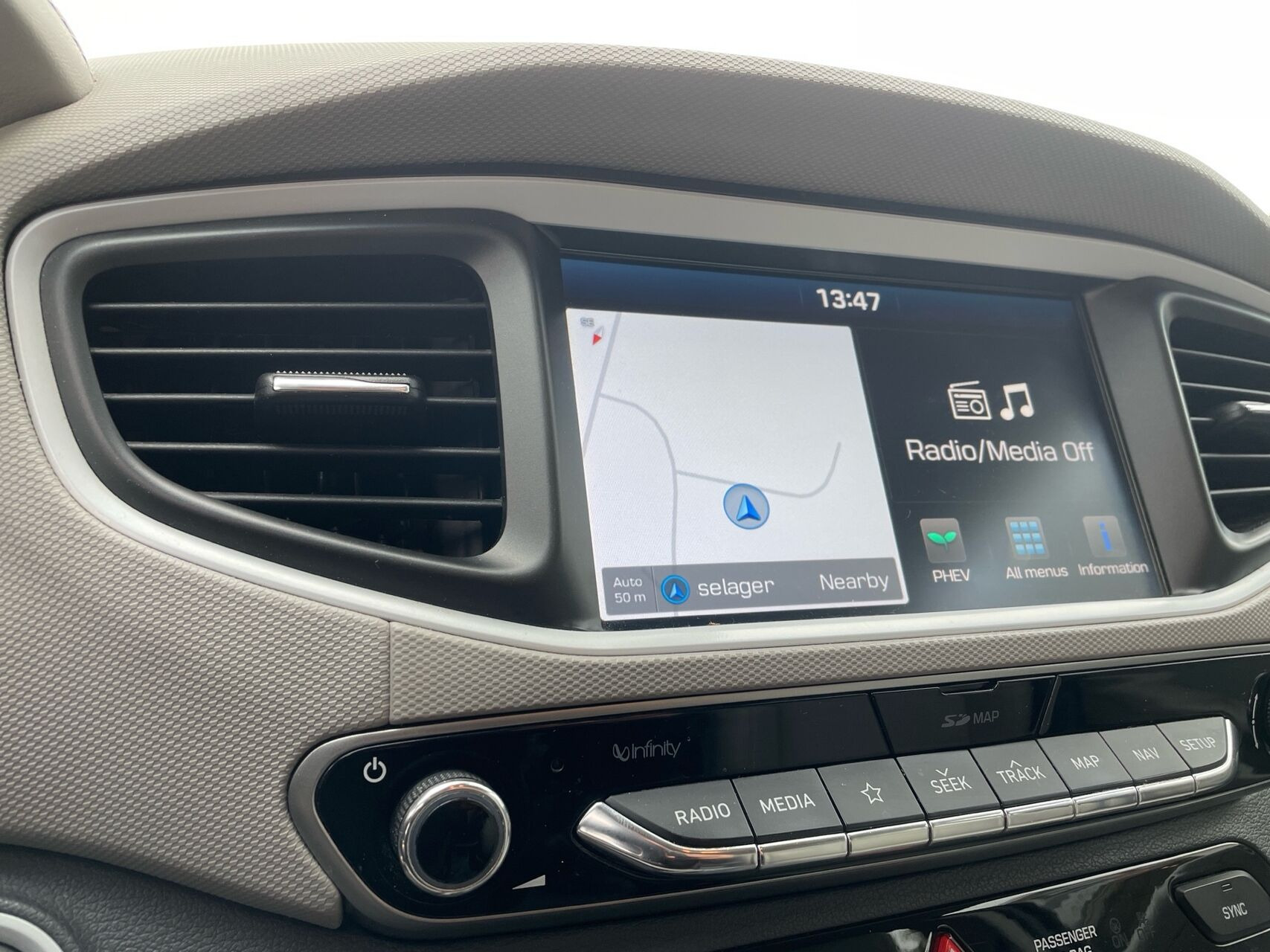 Sort Hyundai Ioniq fra 2019