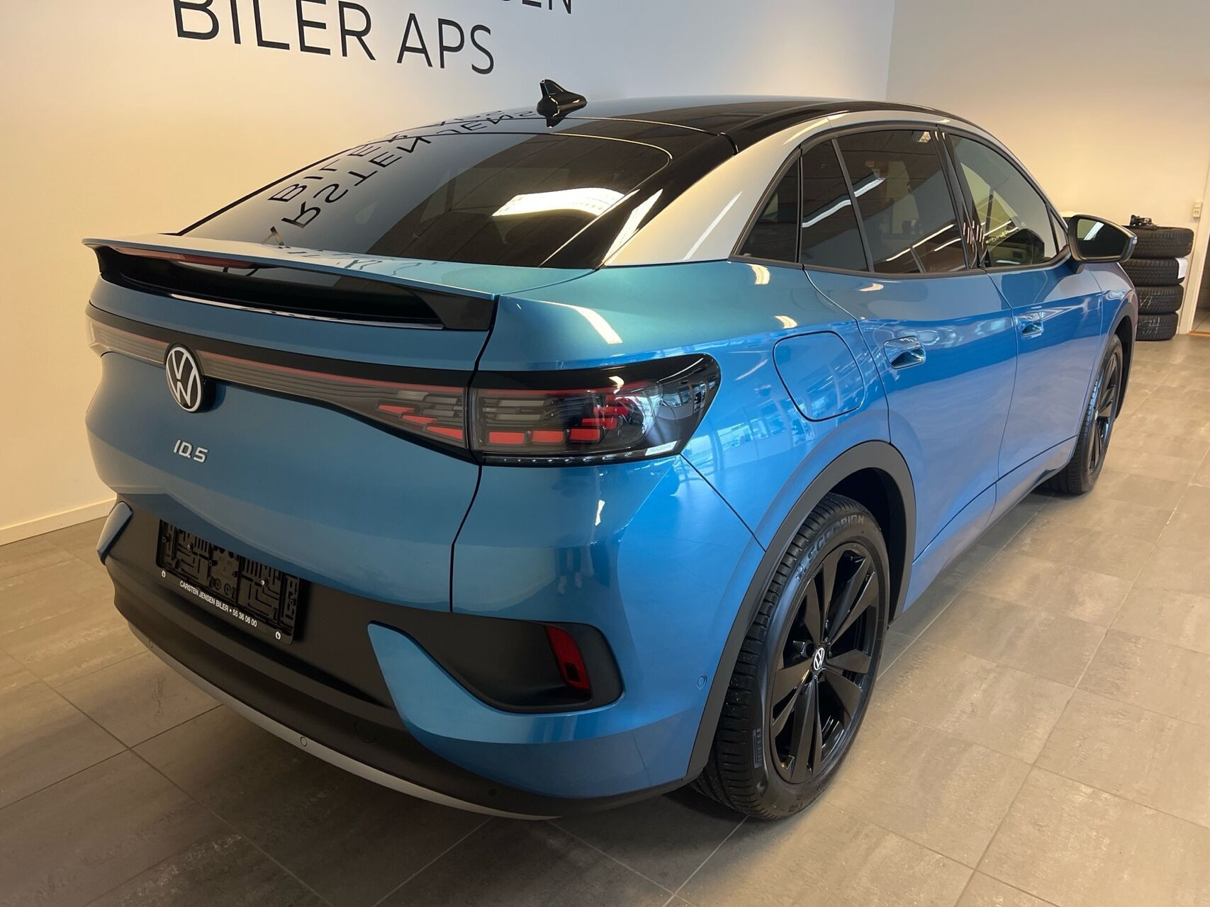 Blå VW ID.5 fra 2024
