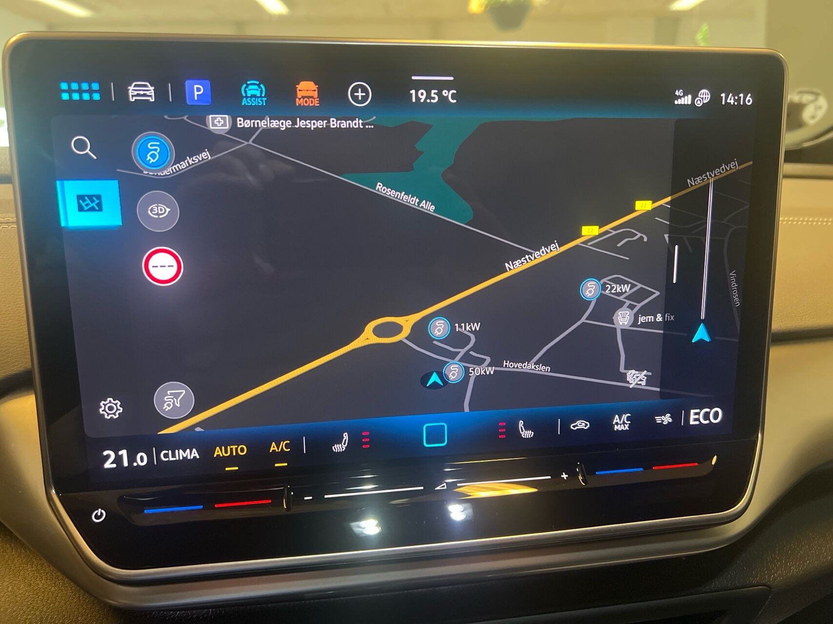 Blå VW ID.5 fra 2024