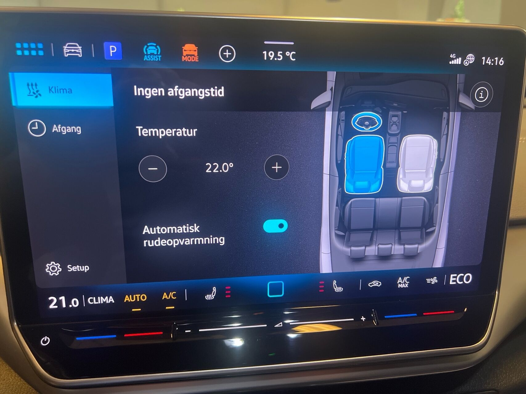Blå VW ID.5 fra 2024