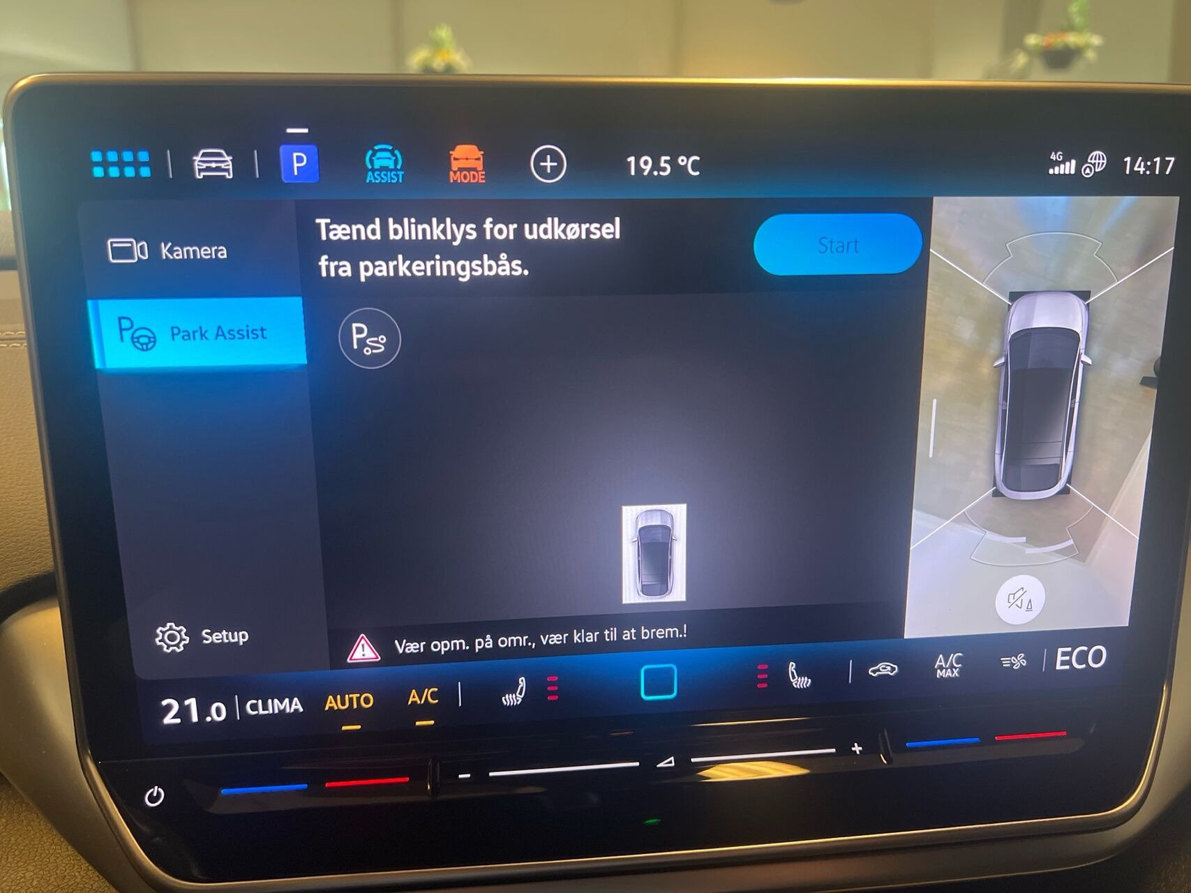 Blå VW ID.5 fra 2024