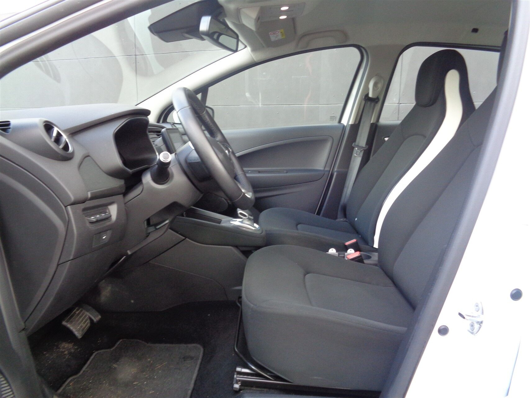 Hvid Renault Zoe fra 2021