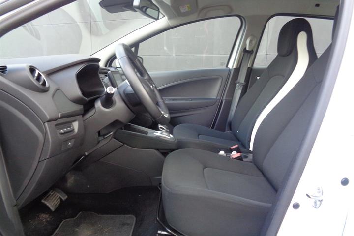 Hvid Renault Zoe fra 2021
