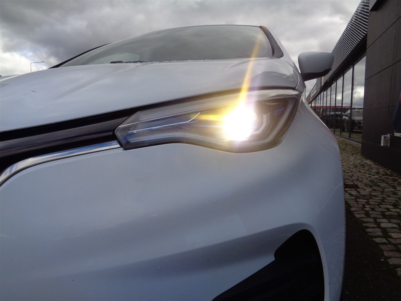 Hvid Renault Zoe fra 2021