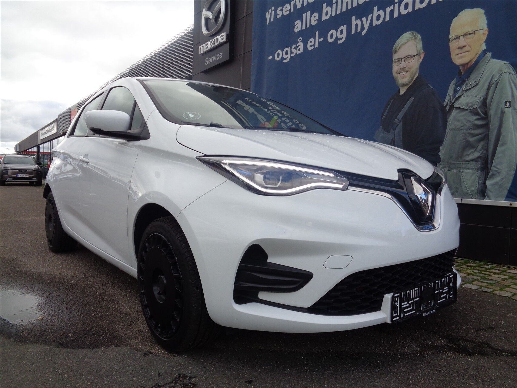 Hvid Renault Zoe fra 2021