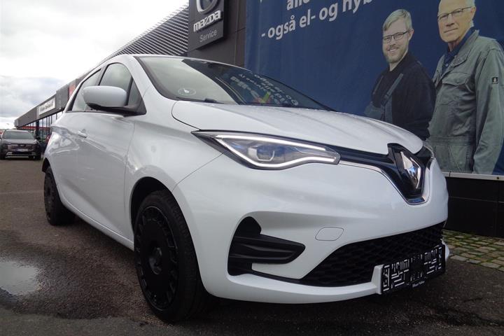 Hvid Renault Zoe fra 2021