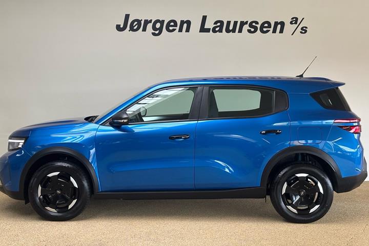 Blå Opel Frontera fra 2025