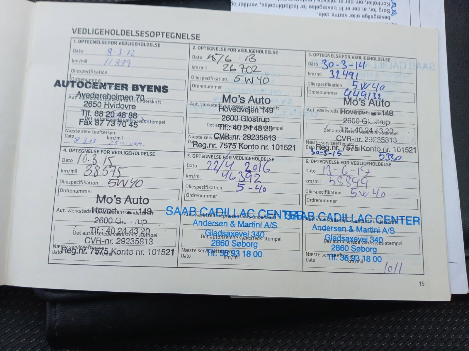 Hvid Chevrolet Aveo fra 2011