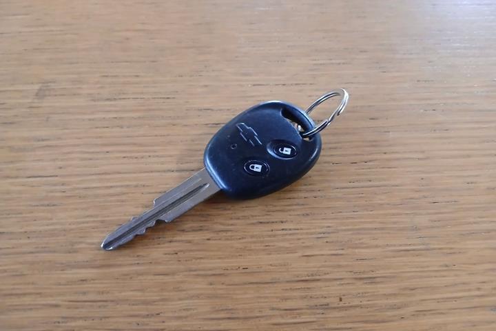 Hvid Chevrolet Aveo fra 2011