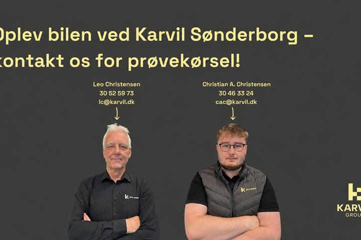 Rød Hyundai Kona fra 2022