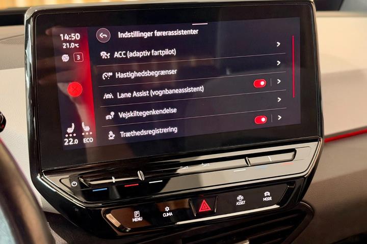 Hvid VW ID.3 fra 2021