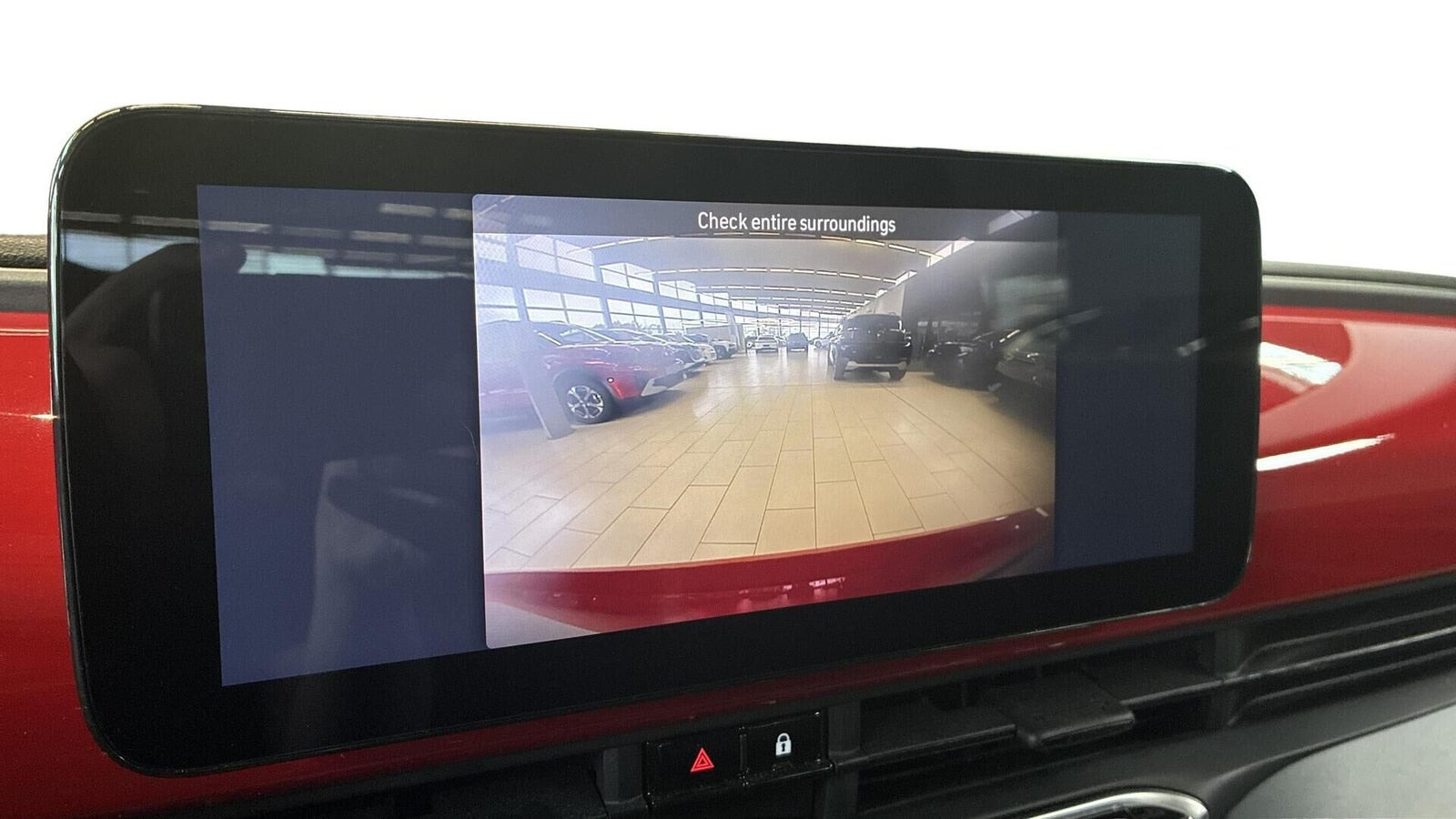 Rød Fiat 500e fra 2024