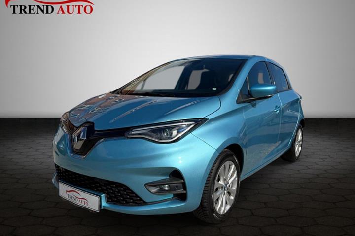 Blå Renault Zoe fra 2020