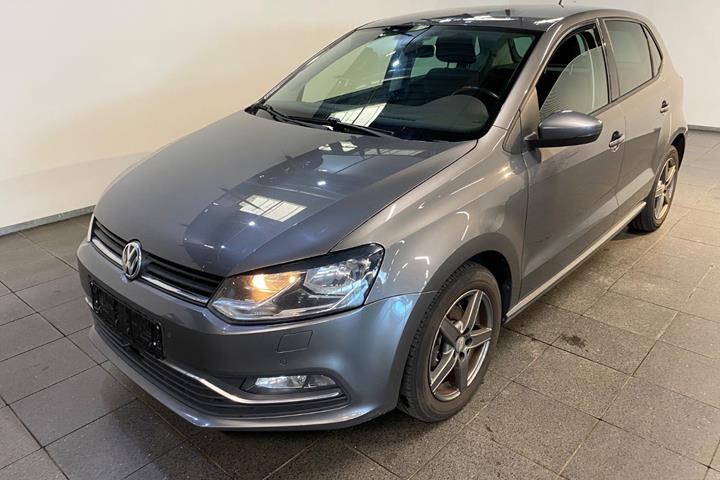 Grå VW Polo fra 2017