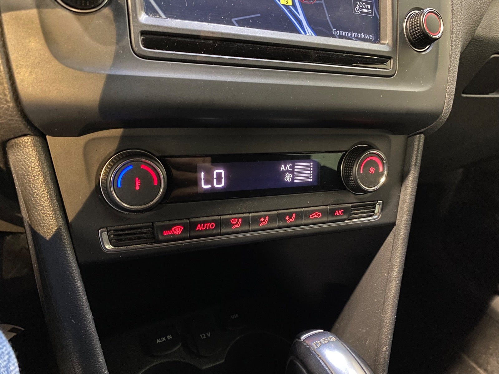 Grå VW Polo fra 2017