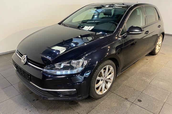Sort VW Golf VII fra 2019