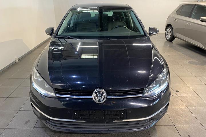 Sort VW Golf VII fra 2019