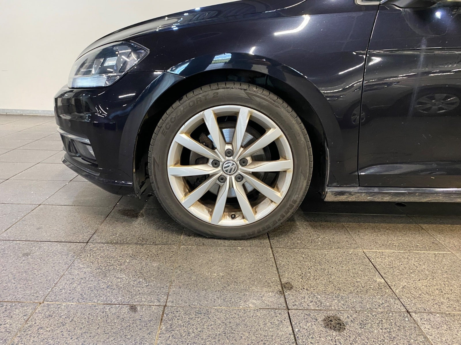 Sort VW Golf VII fra 2019