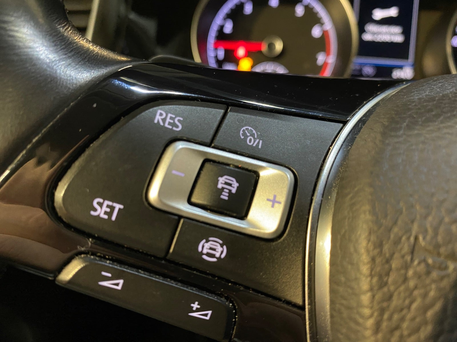 Sort VW Golf VII fra 2019