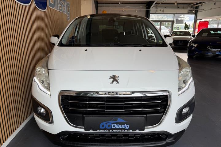 Hvid Peugeot 3008 fra 2014