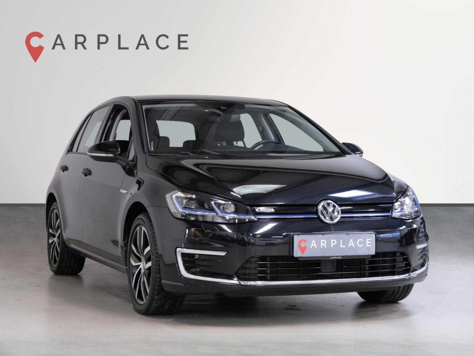 Sort VW e-Golf VII fra 2020