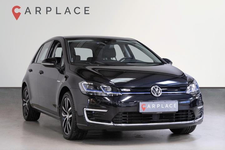 Sort VW e-Golf VII fra 2020
