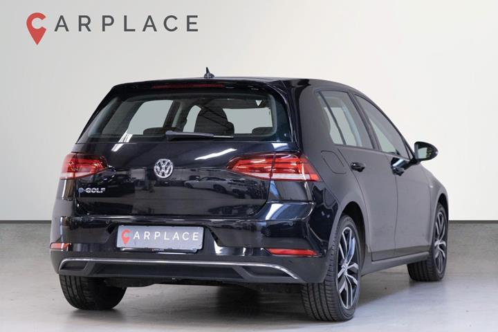 Sort VW e-Golf VII fra 2020