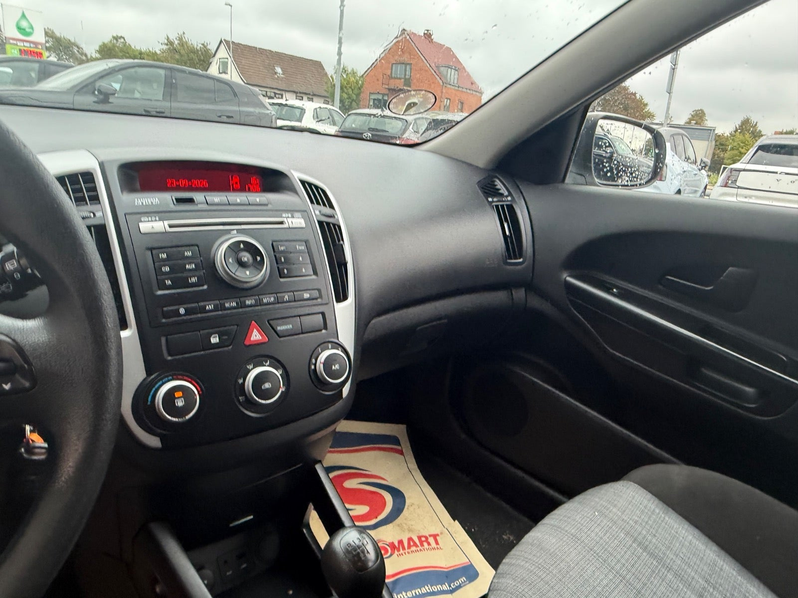 Hvid Kia Ceed fra 2011