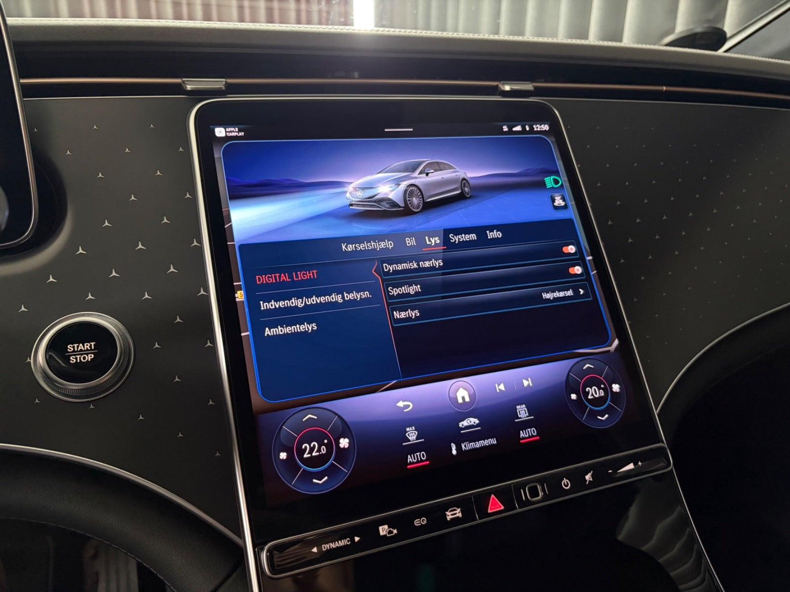 undefined Mercedes EQE350+ fra 2022