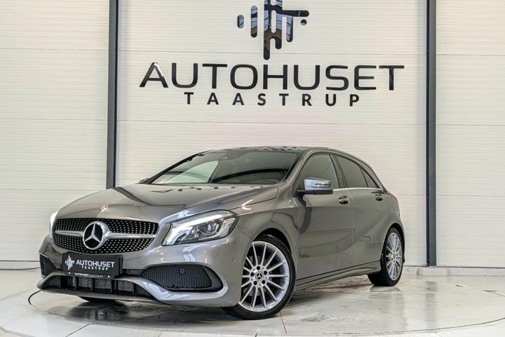 Grå Mercedes A200 fra 2017