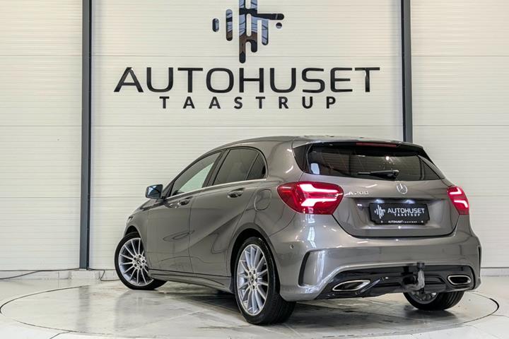 Grå Mercedes A200 fra 2017