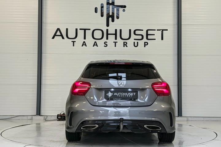 Grå Mercedes A200 fra 2017