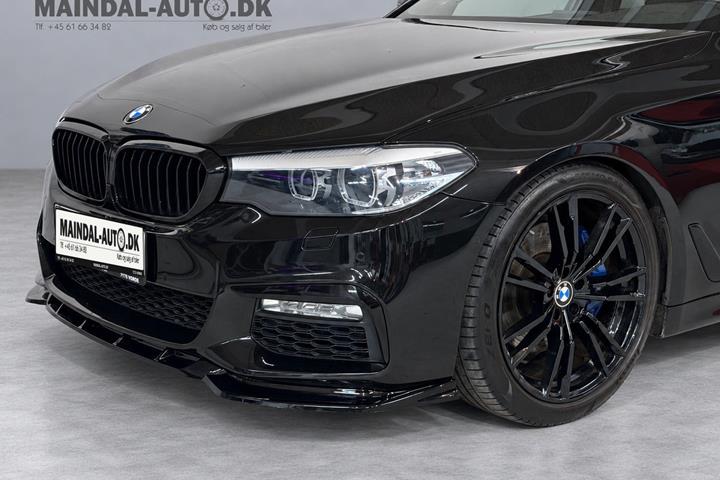 Sort BMW 520d fra 2017
