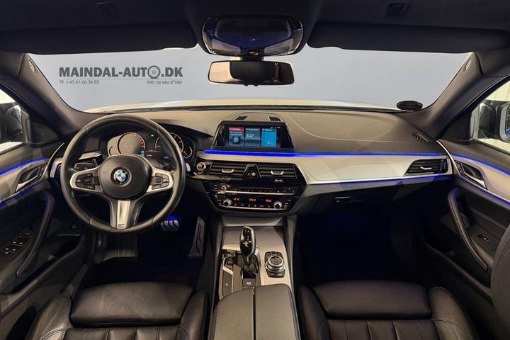Sort BMW 520d fra 2017