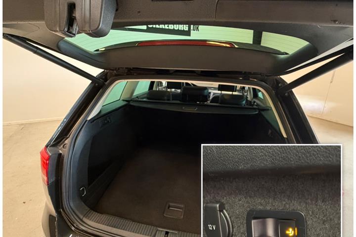 Grå VW Passat Alltrack fra 2018