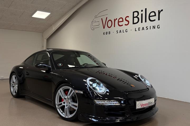 Sort Porsche 911 Carrera 4S fra 2008