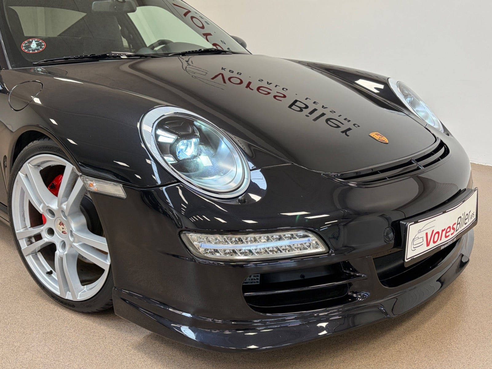 Sort Porsche 911 Carrera 4S fra 2008