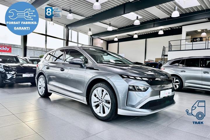 Grå Skoda Enyaq fra 2026